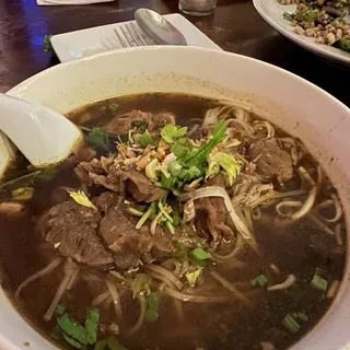 Thai Boat Noodles Soup