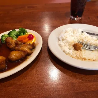 E1. Thai Orange Chicken