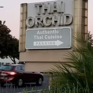 outside