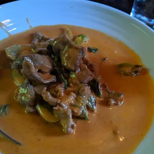 Panang beef
