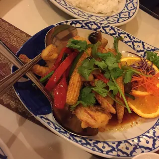 Crispy Shrimp Platter