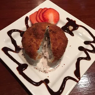 Fried ice cream! Mmm
