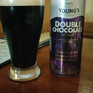 Trying a new beer, for me. Great head and has a small ball in can to mix all the flavors! Surprisingly smooth taste.
