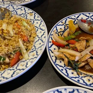 Curry Fried Rice, Pad Gra Pao (Thai Basil)*