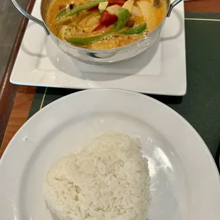 Thai Red Curry with Tofu