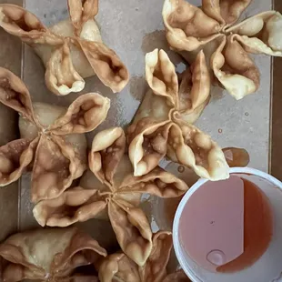 3 Fried Wontons
