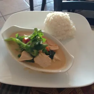 Coconut Curry Chicken Soup