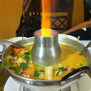 Tom Kar Chicken Soup