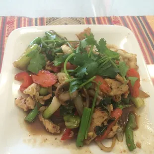 Spicy Basil Chicken