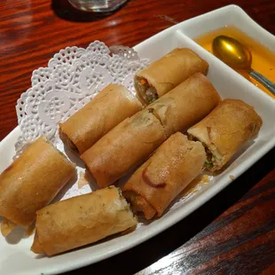 Shrimp roll appetizer