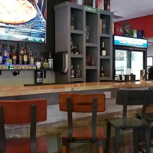 Busted, same bar as the the taco place