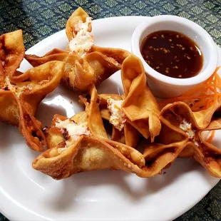 Geaw Tod (Crab Rangoon)