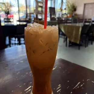 Now this looks like Thai iced tea but it was way too sweet