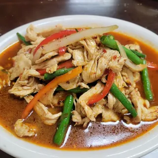 Spicy Ginger (Pad Prik Khing)