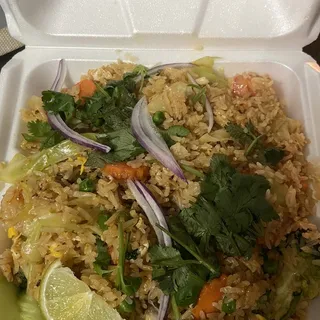 Tom Yum Fried Rice (Khao Pad Tom Yum)