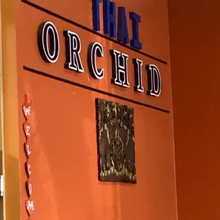 Inside Thai Orchid restaurant
