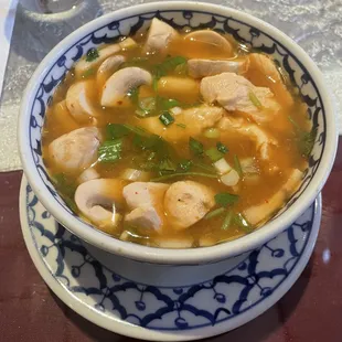 Chicken Tom Yum Soup