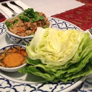 Chicken Lettuce Wraps