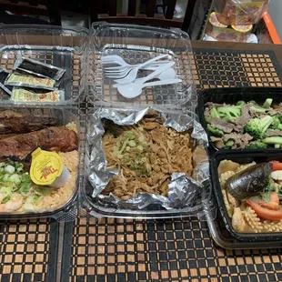 Foods are great but the service specially the delivery guy is rude.