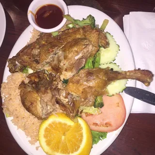 S10. Crispy Duck Dinner