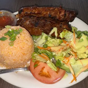 ribs, food, bbq ribs