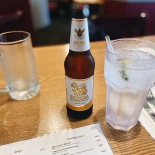 Singha original Thai beer