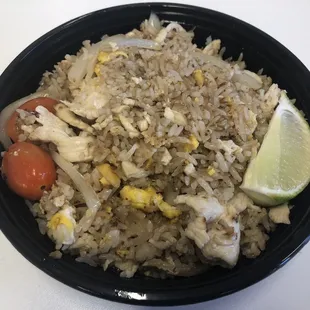Thai Fried Rice with Chicken