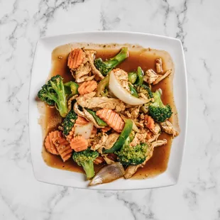 Pad Broccoli Chicken