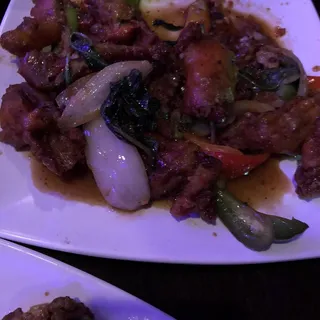 Crispy Duck Kra Prao