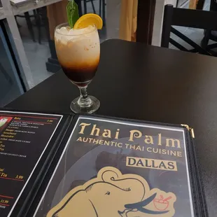 Thai ice tea
