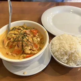 Panang Curry Dinner