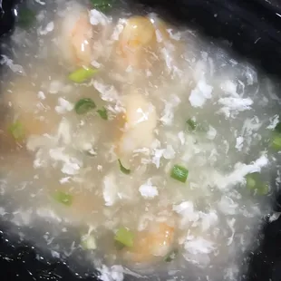 Shrimp with Lobster Sauce or Scallop Dinner