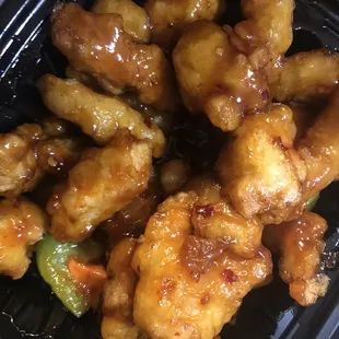 Orange or General Tso s Chicken Dinner