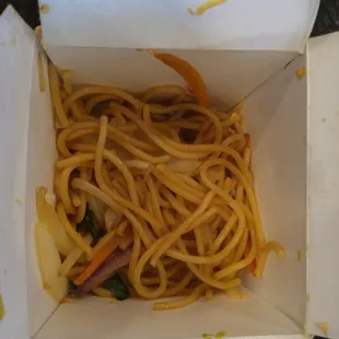 Spaghetti &quot;lo mein&quot;