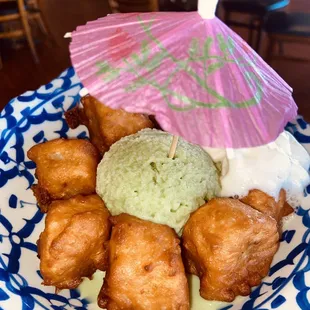 Fried Banana With Thai Ice Cream