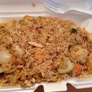 Mild Shrimp fried rice