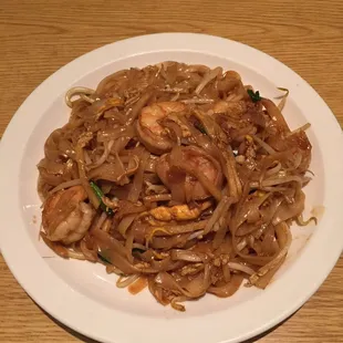 Pad Thai with shrimp