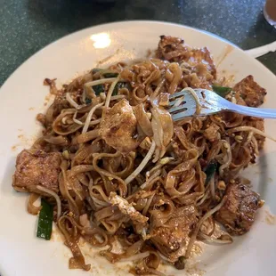 Pad Thai with tofu