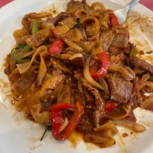 Drunken noodles amazing taste