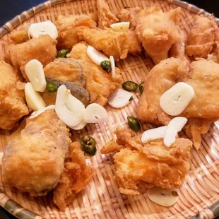 Salt and Pepper Salmon Belly