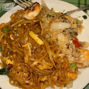 shrimp pad thai
