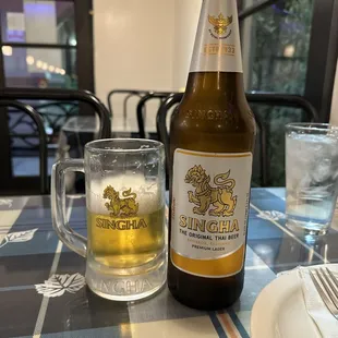 Nothing beats the large Singha, Tom Kha soup and Mussaman Curry at the Thai Paradise.  Pure Paradise Indeed!