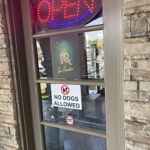 no dogs allowed