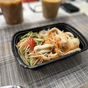 20. Som Tam (with Seafood)