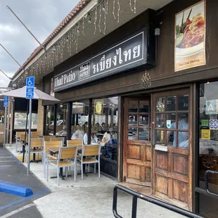 Outside is nice still