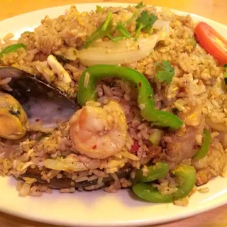 Spicy Seafood Fried Rice