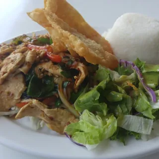 Spicy Thai Basil Leaves