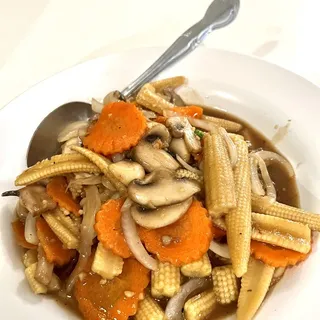 Stir Fried Baby Corn