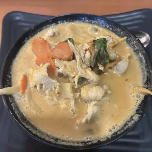 Red curry with vegetables