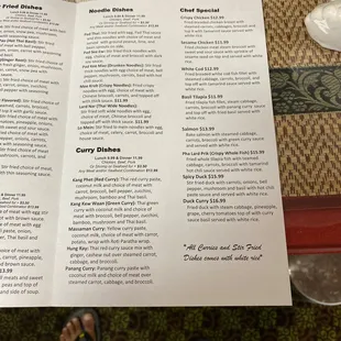 Menu page 3